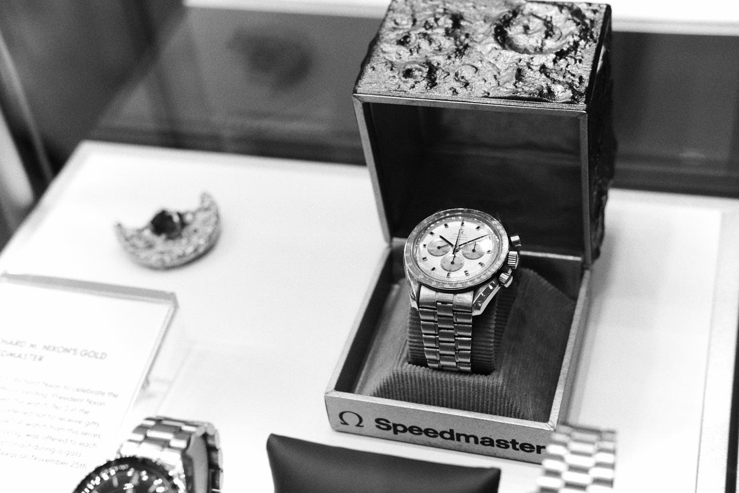 Gold-Nixon-Omega-Museum-Visit-Monochrome-Watches