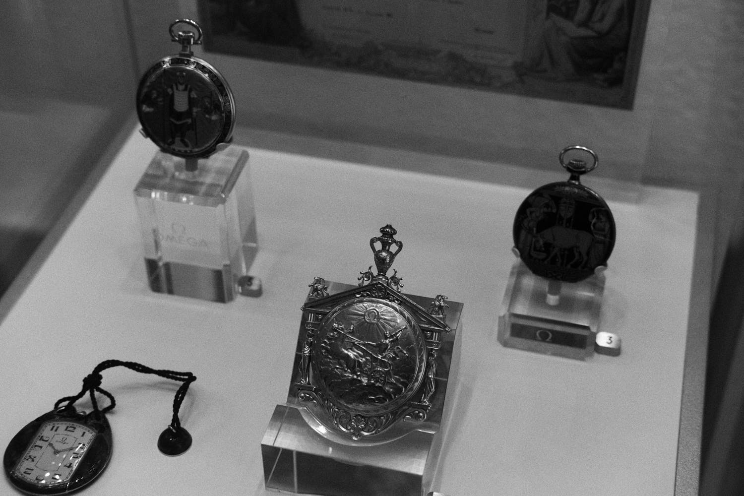 temple-Omega-Museum-Visit-Monochrome-Watches