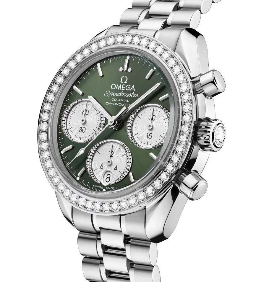 Karan Johar Wears Luxury UK 1:1 Perfect Replica Omega Diamond-Encrusted Speedmaster Watches At the Cannes 2025 Film Festival